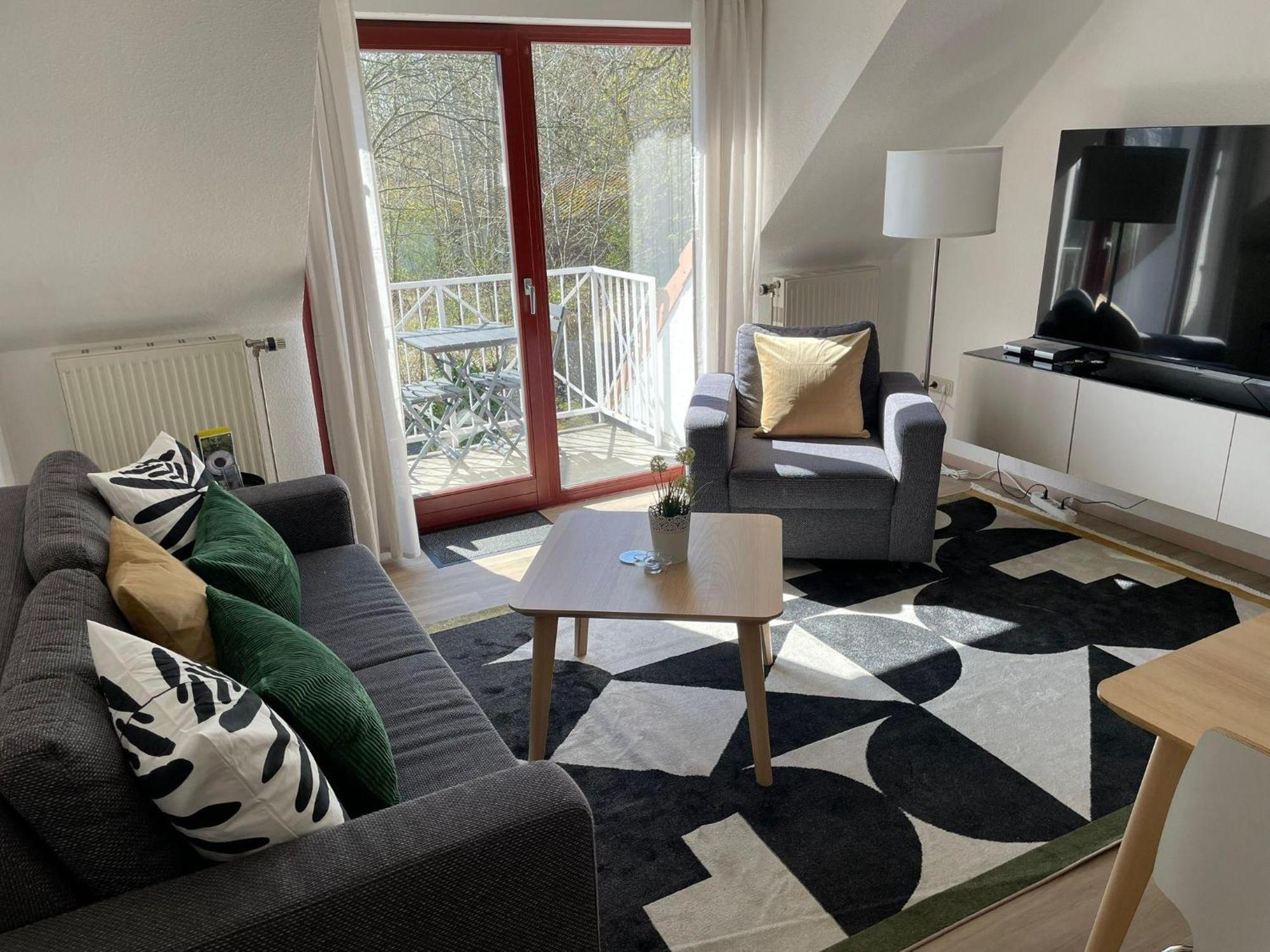 Ferienwohnung-Nils-Holgerson-Mit-Balkon-Zwischen-Strand-Wald-Wiese-Im-Suedosten-Der-Insel-Ruegen Gustow  Luaran gambar